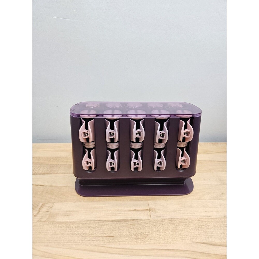 Remington Pro Purple Thermaluxe Hair Setter Hot Rollers Curlers - Picture 3 of 9